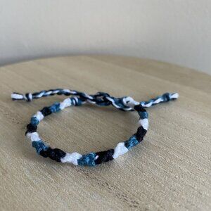 Katerina Bracelet, anklet, trendy, comfortable, tie, embroidery thread, woven, g